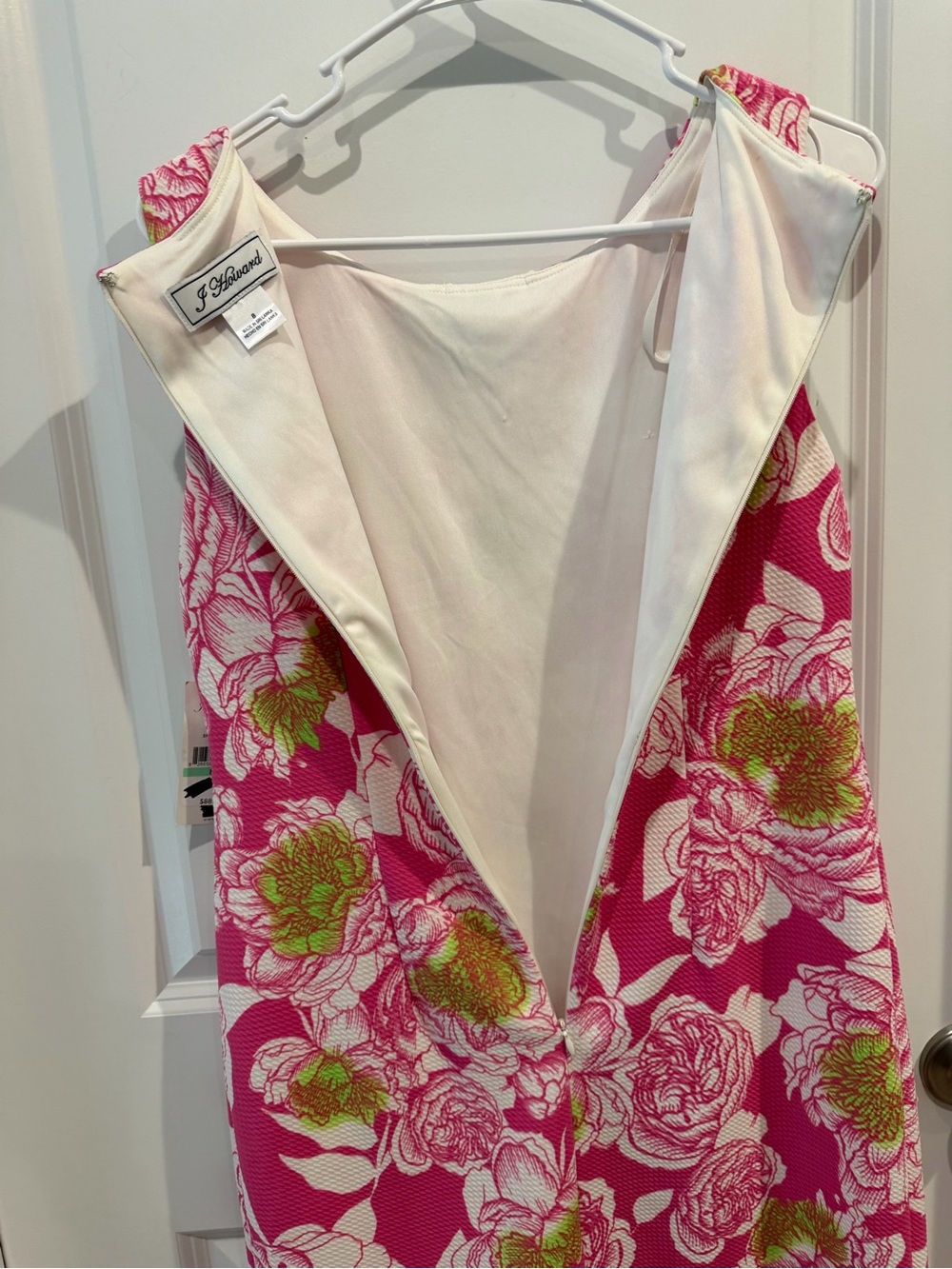 NWT J Howard Sleeveless Floral Dress Size 8 - Picture 12 of 16